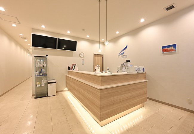 受付でのお支払いももちろん可能です